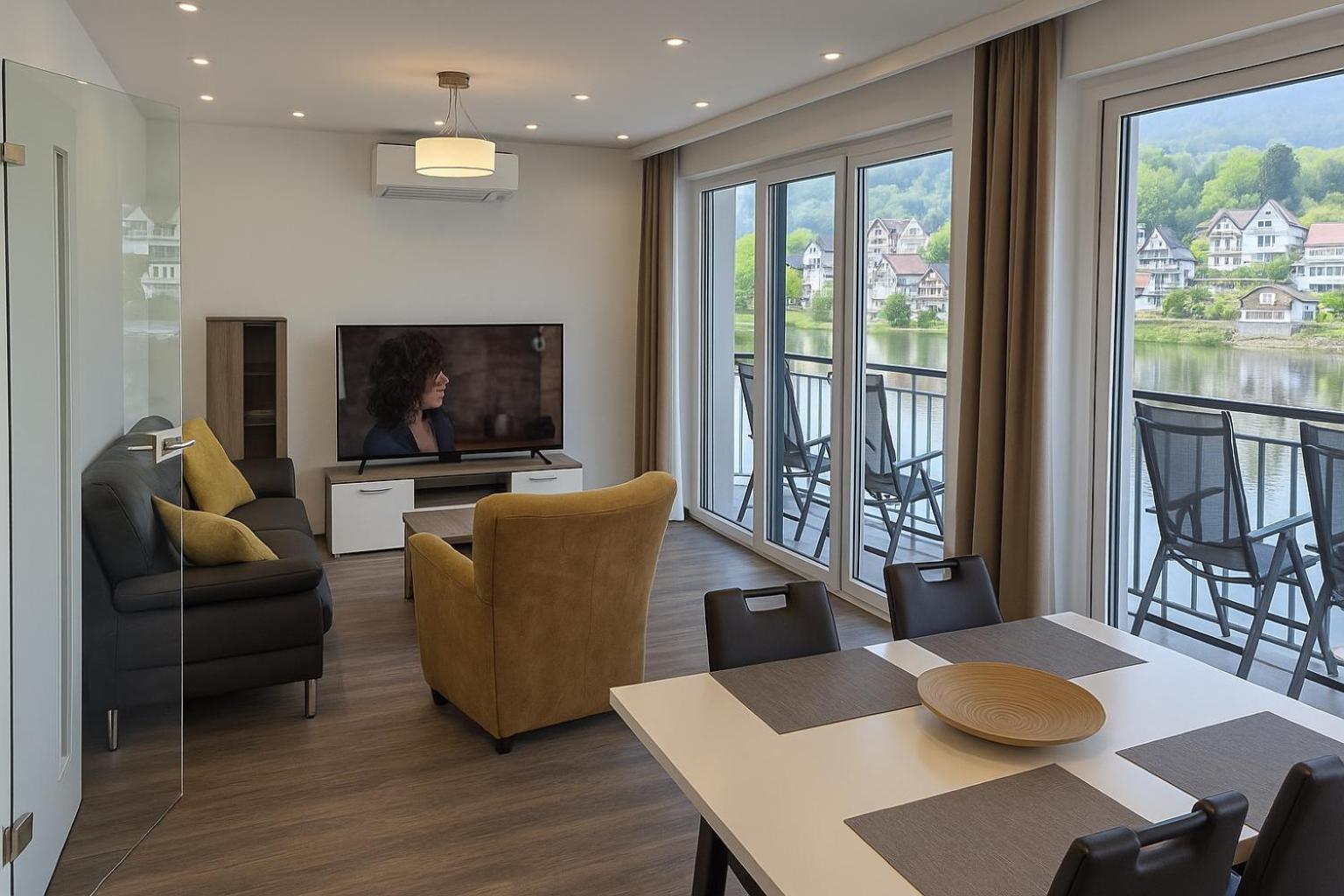 צל אן דר מוזל Ferienhaus Moselpromenade מראה חיצוני תמונה